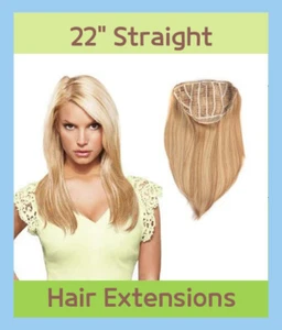 Jessica Simpson 22" STRAIGHT Clip-in Extensions by HAIRDO - BRAND NEW! - Picture 1 of 15