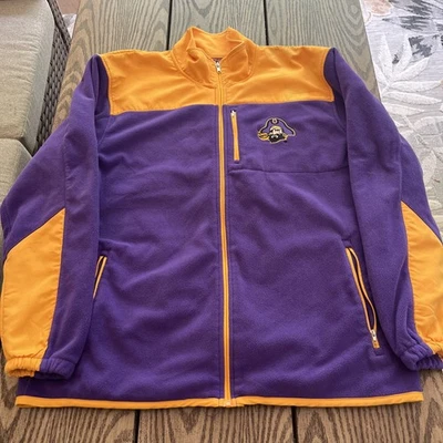 ECU Jacket East Carolina University Embroidered Logo Size Large - Image 1 of 4