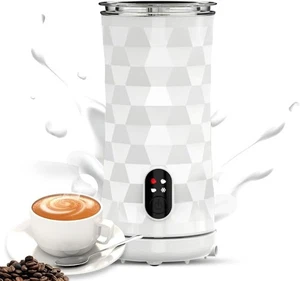 Montalatte Elettrico, Vaporiera e Montalatte 4 in 1 e Scaldalatte per Latte - Foto 1 di 15