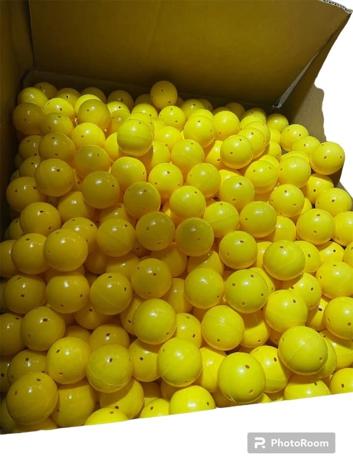 200 Vo-toys Just Add Catnip Aroma Refillable Ball Cat Toy Lot 2" Yellow Balls - Image 1 of 1