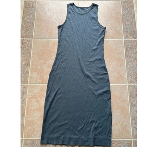 Nuevo sin etiquetas-Jason Scott Rib vestido sin mangas gris algodón midi vestido talla xs a s - Imagen 1 de 7