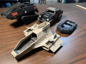 GI JOE ARAH Sharc Flying Submarine Stinger Jeep Hiss Tank Night Raft Inc Lot - Picture 1 of 14
