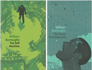 2 Books by William Burroughs: Soft Machine & The Ticket That Exploded (New) - Picture 1 of 3