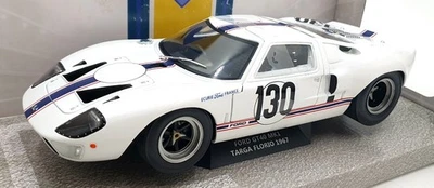 Solido 1/18 Scale Diecast S1803009 - Ford GT40 MK1 Targa Florio 1967 #130 - Image 1 of 4