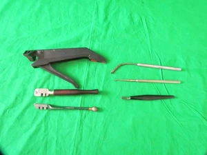Vintage Union Made Red Devil No.7 Fletcher & Misc Tool Lot Glass Cutter Cutting - Picture 1 of 4