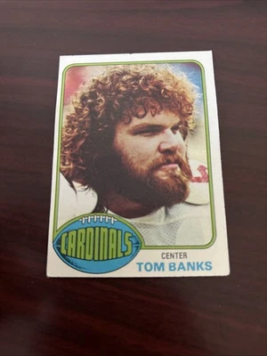 1976 Topps - Tom Banks #498 RC Rookie St. Louis Cardinals Auburn Tigers - Image 1 of 2