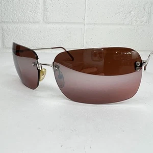 EXESS Mod. 4218 Col 02 Sunglasses Eyeglasses Optical Stylish Rimless Red H1742 - Picture 1 of 8