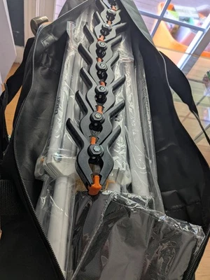 Emart Adjustable Backdrop Stand Support Kit 10x7ft EM-BS2030 - Image 1 of 4