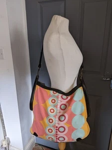 Ted Baker Colourful Canvas Shoulder Bag (D) - Picture 1 of 5
