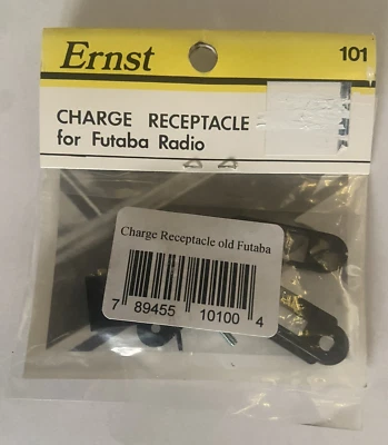 Ernst #101 Charge Receptacle For Futaba Radio - *Brand New* Free US Shipping - Image 1 of 3