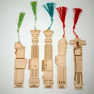 Star Wars Bookmarks - Lightsabers - Bookmark Set - Picture 1 of 9