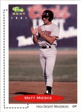 1991 Classic/Best #8 Matt Mieske