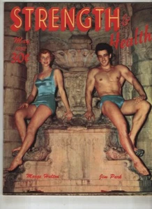 Strength & Health Mag Marge Hulton Jim Park May 1952 091321nonr - Imagen 1 de 2