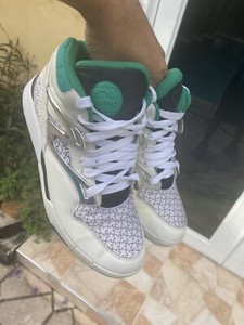 reebok pump white