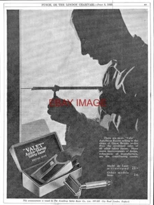 1929 Advert for VALET 'Autostrop' Safety Razors Vintage Original Print Ad 741/63 - Picture 1 of 1