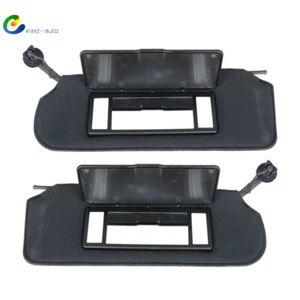 For Chevrolet C5 Corvette 97-04 LH+RH Sun Visors Driver+Passenger W/Light Mirror - Picture 1 of 13