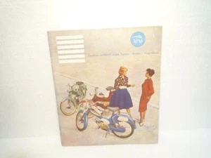 VINTAGE BROCHURE TOMOS COLIBRI 1950s / 1960s - Imagen 1 de 6