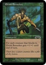4 Elvish Berserker - LP - Exodus - mtg - x4 4x