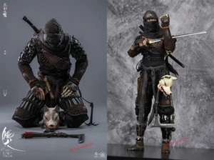 JPTdesign×POPCOSTUME 1/6 JPT-011 Ninja Silent Dog 12in Action Figure Toy Models - Picture 1 of 19