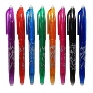 Boligrafos Borrable 8 Colores Gel, Boligrafos de Tinta de Secado Rapido - Imagen 1 de 2