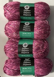 LOTE de 4 ELEGANCE en LIRIO ROSA por Loops & Threads 160yds 1.76oz - Imagen 1 de 5