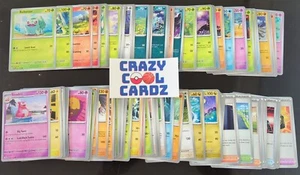 153 Card Complete common uncommon rare c/u/r Set Pokemon Scarlet and Violet 151 - Picture 1 of 3