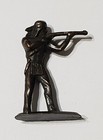 Soldatini Kinder metallfiguren Indiani 2 brunito variante base lunga