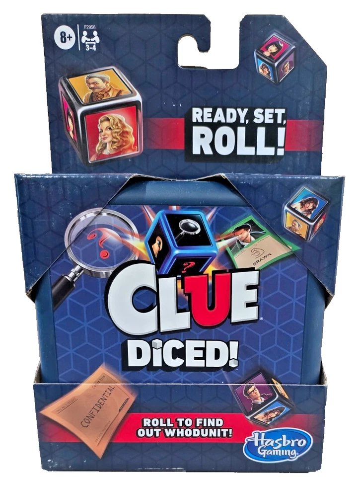 Hasbro Gaming Clue Diced Game - Image 1 of 4