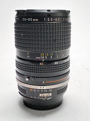 Lente macro Nikon Zoom-NIKKOR 28-85mm f/3.5-4.5 MF Ai-S - Imagem 1 de 4