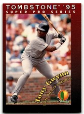 1995 TOMBSTONE PIZZA SUPER-PRO SERIES TONY GWYNN SAN DIEGO PADRES #24