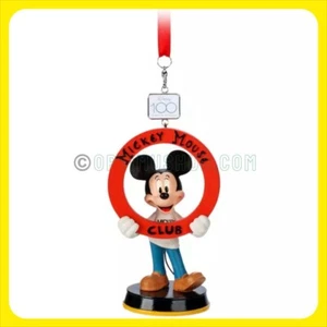 2023 DISNEY 100 THE MICKEY MOUSE CLUB SKETCHBOOK ORNAMENT RED LIMITED SUPPLY NEW - Picture 1 of 11