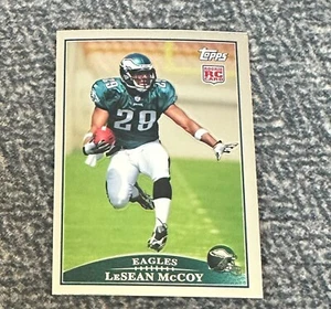 LESEAN SHADY MCCOY 2010 Topps Chrome Rookie Reprint PHILADELPHIA EAGLES - Picture 1 of 2