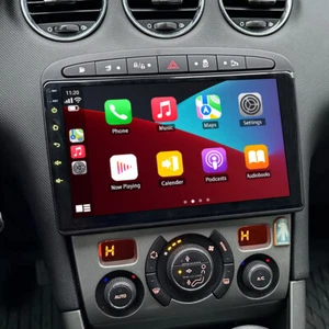 9" For Peugeot 308 408 RCZ Android 13 Car Stereo GPS Navi RDS BT Radio SWC WIFI - Picture 1 of 20