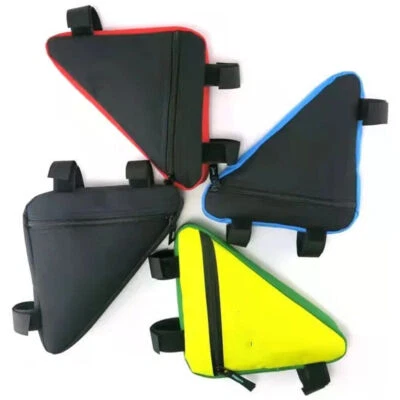 Bicycle Frame Bag Triangle Bike Bag Waterproof Bicycle Storage Under Tube Bag - Image 1 of 4