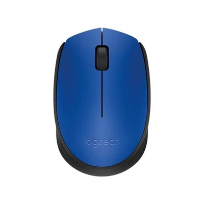 Logitech M171 Kabellose Funk Maus blau-schwarz für Windows Mac Chrome 910-004640 - Bild 1 von 4