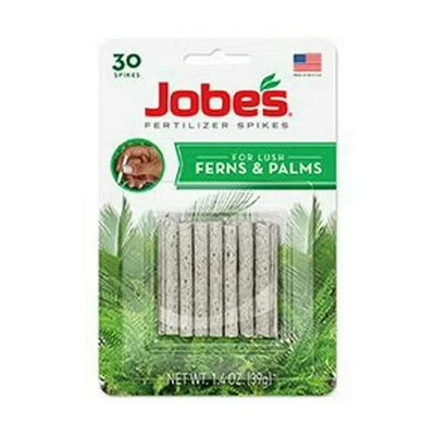 Jobe's Fern & Palm Fertilizer Spikes, 16-2-6 Time Release Fertilizante para Indo... - Imagem 1 de 2
