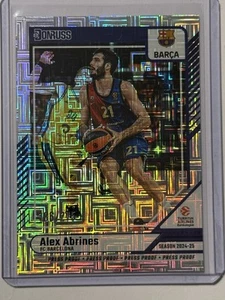 2024-25 Donruss Turkish Airlines Euro 153 Alex Abrines Mojo #/275 - Picture 1 of 2