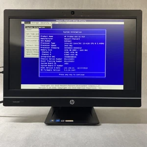 HP ProOne 600 G1 AIO 21.5" Intel Core i3-4130 3.40GHz 4GB RAM No OS No HDD - Afbeelding 1 van 19