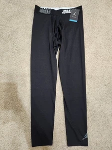 NEW Youth XL Jordan Training Compression Jumpman Dri-Fit Pants Black NWT - Picture 1 of 4