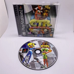 CTR: Crash Team Racing (PlayStation 1, 1999) Black Label komplett CIB NTSC - Bild 1 von 7