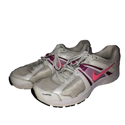 Nike Dart 10 Mujer Talla 9.5 Reslon Motion Fit Zapatos para Correr Blanco Rosa 41 EUR Foto 1 de 4
