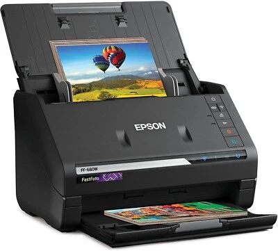 FOTOSCANNER MIETEN Epson FastFoto FF-680W 1 Woche kostenloser Hin-&Rückversand - Bild 1 von 2