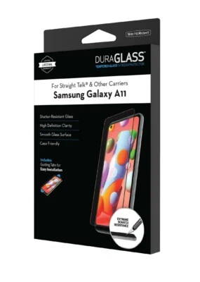 DuraGLASS Tempered Glass Screen Protector Galaxy A11 - Image 1 of 4