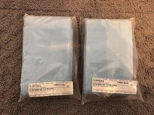Pole Scarf Valances/ Toppers X 2- 40" X 174" -China Blue Color- New in pkg - Picture 1 of 5