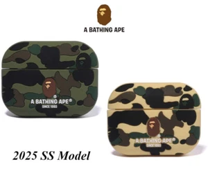 Pour Apple Airpods Pro Coque A SINGE DE BAIN 2025 SS 1er Camouflage Motif APE HEAD Japon - Photo 1 sur 9