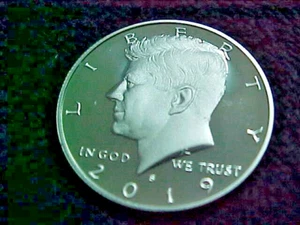S Kennedy 2019 plata medio dólar prueba de silver proof set - Imagen 1 de 2
