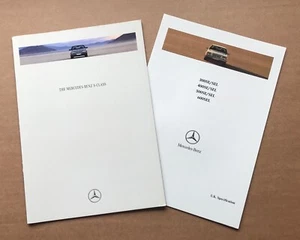 Mercedes-Benz S-Class Brochure (W140) Brochure + Specification Sheet - 1991 - Picture 1 of 1