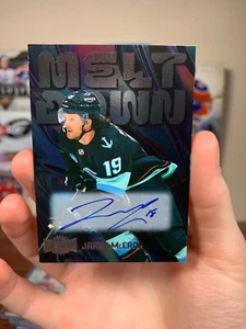 Jared McCann 2023-24 Skybox Metal Universe Meltdown Auto #M23 - Picture 1 of 1