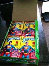 1978 TOPPS SUPERMAN The Movie SERIES 2 full wax box of 36 SEALED packs