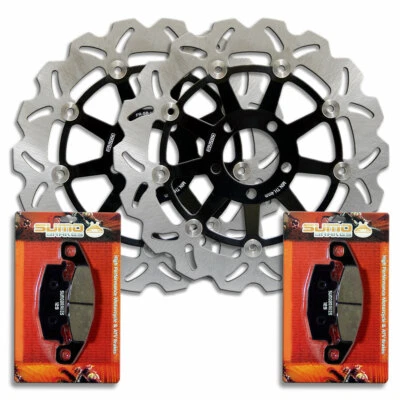 Rotor de disco de freno delantero + pastillas para Kawasaki ZG 1000 A Concours GTR [1994-2006] Foto 1 de 4